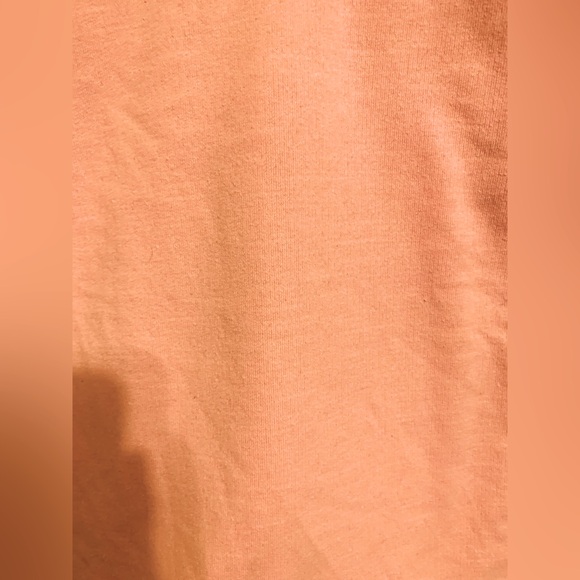 River Island Baby Girls Basic Pink Short Roll Up Sleeve Linen T-Shirt - Picture 3 of 4